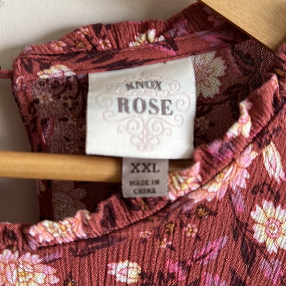 Knox Rose Women's Boho Style Dress - Picture 3 of 6